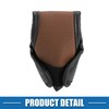 A ABSOPRO Car Shift Knob Cover Universal Vehicle Carbon Fiber