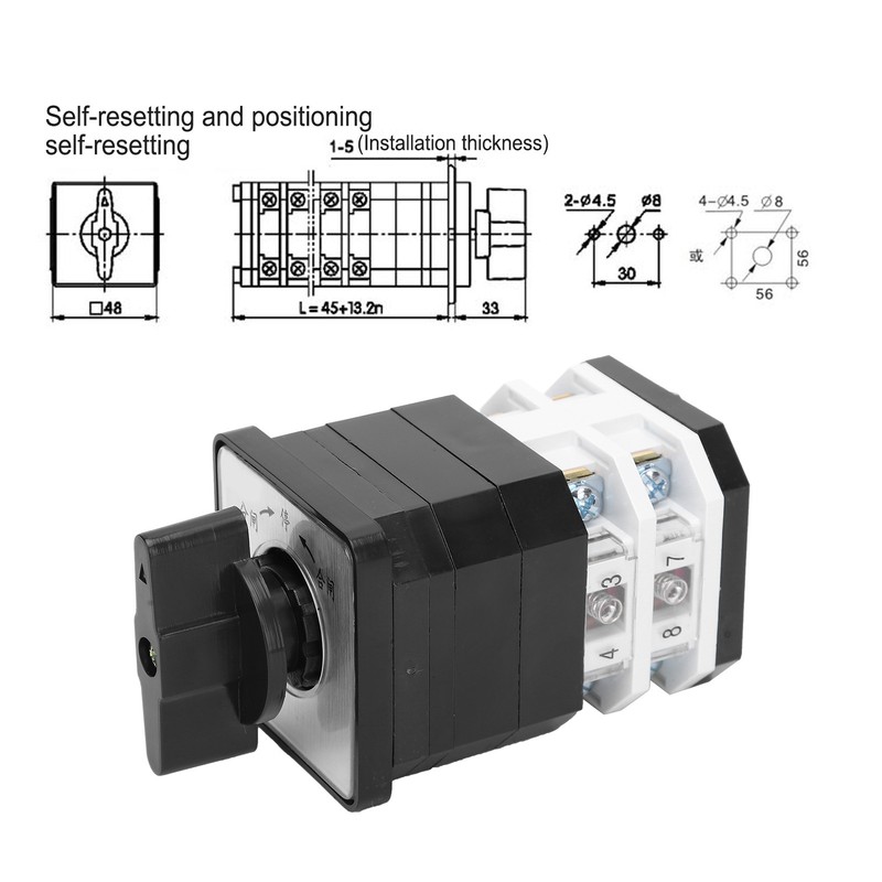 Automatic Reset Switch Combination Universal Transfer Switches LW12D-16Z/4.0331.2