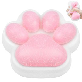 Gytera Cat Paw Squishies Fidget Toys, Ultra Soft Hand Made Squeeze Sensory Toys for Kids with Autism, Goodie Bags Stuffers Birthday for Kids