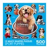 RoseArt - Mini Shaped - Sport Pups - 500 Piece