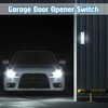 Saillong 1 Piece Lighted Doorbell Button, Christmas Wall Mounted Garage