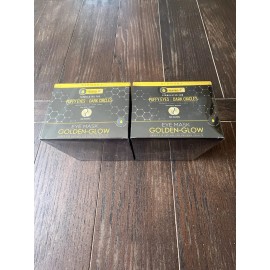 DERMORA 2-Dermora Golden Glow Under Eye Patches Dark Circles & Puffy Eyes (100 Pairs)