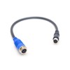 Mini DIN Male Electrical Plug 6 Pin to GX12 4