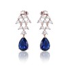 TIMEMATRIX Christmas Tree Earring for Women, 18K Gold Plated Brass