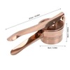 Lemon Squeezer Stainless Steel Long Handle Hand Held Juice Press
