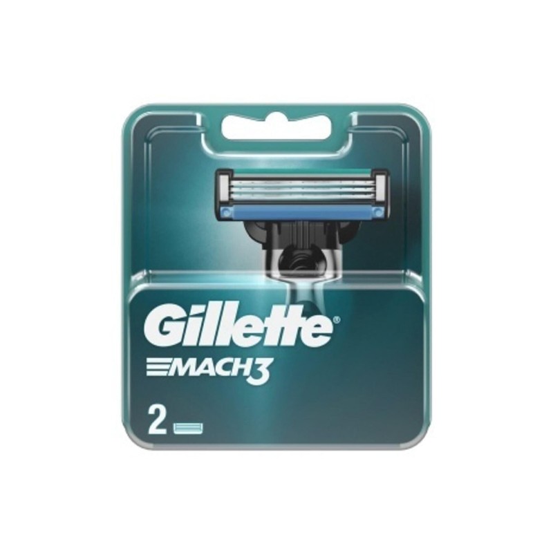 Gillette Mach3 Yedek Erkek Tıraş Bıçağı 2'li