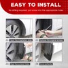 Tecoom Mud Flaps fit for Ford Ranger Accessories 2024 2025,