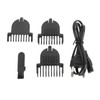 Electric Hair Clipper USB Rechargeable Hair Grooming Trimmer with 3