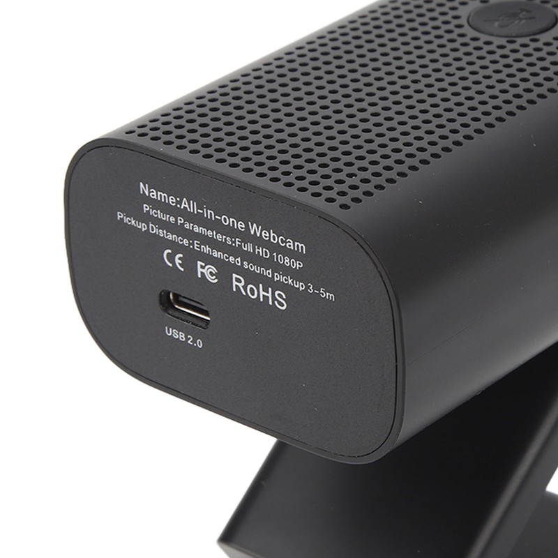 3 in 1 Webcam USB Camera Speaker Microphone Combo 1080P