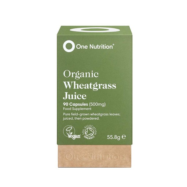 One Nutrition Wheatgrass Juice Capsules – Natures Multivitamin – Juiced