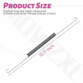 MOWZXL 2 Pcs 732-04612 Extension Spring Compatible with MTD Cub Cadet Craftsman Troy-Bilt 13AM, 13AO, 13AX, 13WX Lawn Tractors