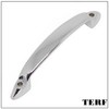 TERF® Traditional Polished Chrome D-Shape Front Fix Pull Handle 100mm
