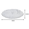 Mizusaki Glass MKG-246130 8 Wide Plate Plate Approx. 5.9 inches