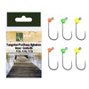 Zite Fishing Tungsten Pro Sharp Jig Hook Trout Neon Pack