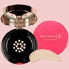 Return 10 Recovery Balm Compact BB Cream Royal Light No. 21, 15g, 1 piece / 리턴10 리커버리밤 콤팩트형 BB크림 로얄 라이트 21호, 15g, 1개