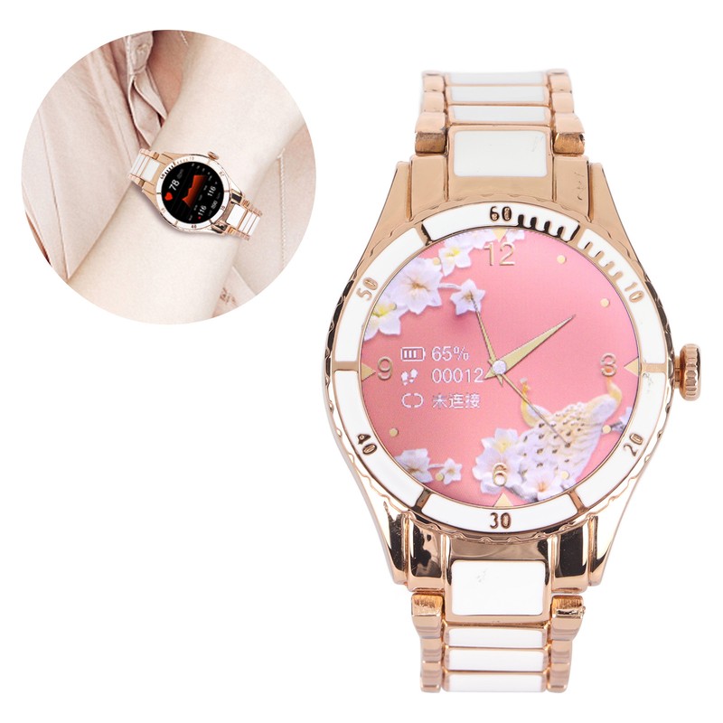 Z73 1.09 Inch Women Smart Watch Classic Luxury Recording Call