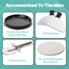 Euro Cuisine PM600 Rotating Pizza Maker with 12 Inch Non-stick