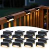 SOLPEX Solar Deck Lights, Solar Step Lights for Outside Waterproof