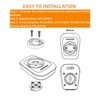RAVEMEN QTM01 Part (for FR160 to Compatible with Wahoo Computers)