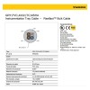 5 Metros Cable De Control 4x22 Awg Para Sensor Pvc