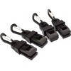 GoodsLand 4-Piece Set & Carabiner with Alligator-Type Tarp Clips GD-TARPCLIP