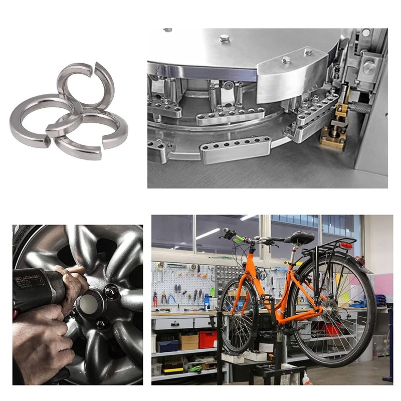 TERF® M14 Square Section Spring Washer M14 (14mm) Steel Split