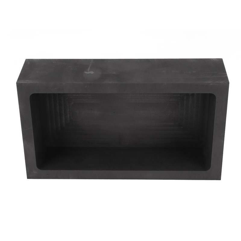 Graphite Ingot Mold 20.9lb Alchemy Capacity Graphite Casting Melting Ingot