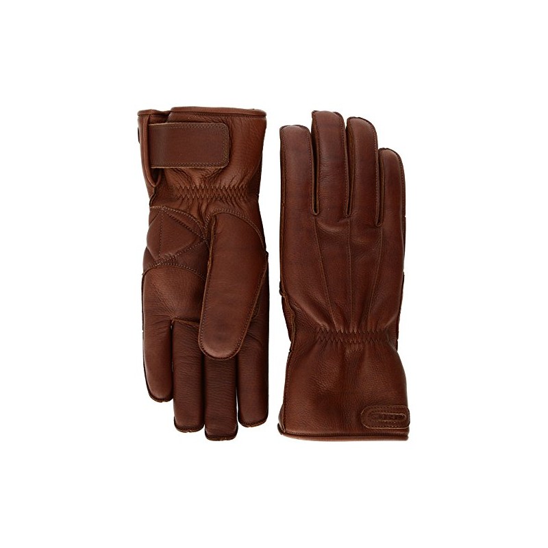 JRP GBW Motorcycle Leather Gloves Winter Gloves Brown 3L