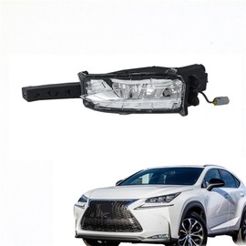 waltyotur Driver Left Side Clear Lens Replacement for NX 2015 2016 2017 F-Sport Driving Fog Lights Assembly Replacement for 81220-78010 Fog Lamp