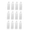 IWOWHERO 100ml Refillable Travel Shampoo Bottle 12 Pack Empty Cosmetics