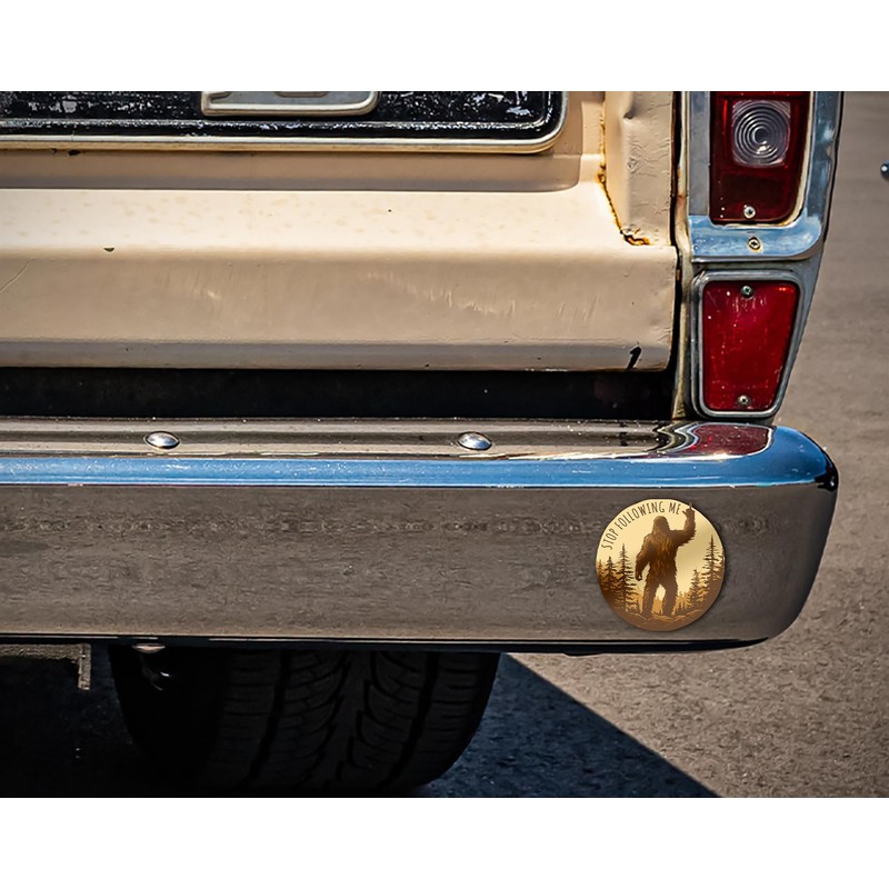 SQUATCH METALWORKS Vinyl Sticker - Sasquatch Decal - Bigfoot Bumper