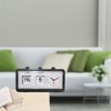 Haptufer Mechanical Alarm Clock Novelty Flip Clock Desktop Digital Clock