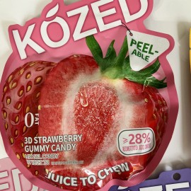 Amos and Kozed Kozed Zero Fat Mix Gel Candy(7 Flavors) and Amos Peelerz Gummy Mango