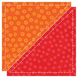 Accuquilt GO! Half Square Triangle-4 1/2 Finished Square Die