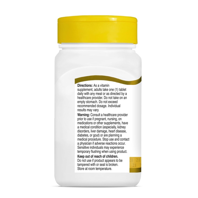 21st Century 21st Century Niacin 500 mg Prolonged Release Tablets,