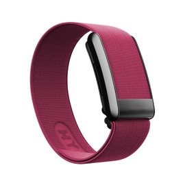 AR LABS Whoop 4.0 Compatible HydroKnit Wrist Band | Fast-Drying, Sweat-Wicking & Ultra-Breathable | Retains Less Moisture for Comfort & Performance (Deep Red/Burgundy)