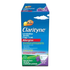 Clarityne Jarabe 5 Mg/5 Ml, 1 Frasco 60 Ml
