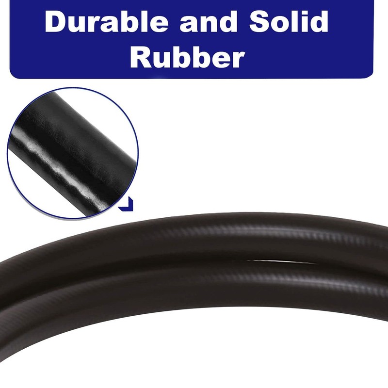 Flame King Propane Thermo Plastic Rubber Hose Assembly, 120-inch, 3/8-inch
