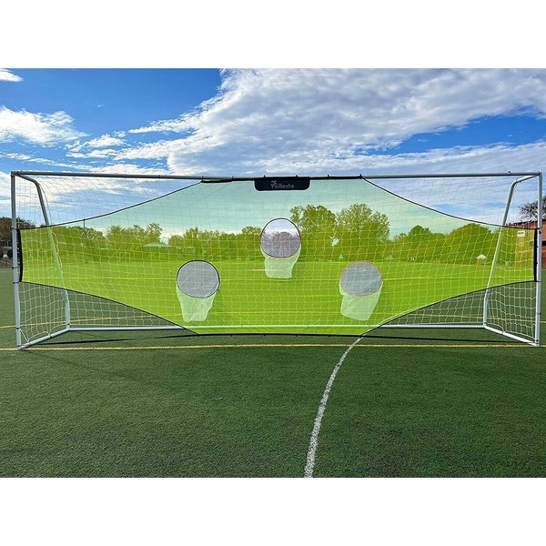 Vallerta® Skill-Shot 24x8 Ft. Soccer Target Net & Rebounder (goal not included)