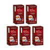 Nespresso compatible capsules Italian Coffee Espresso pods (Crema, 100 Aluminium