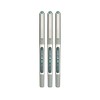 3 x uni-ball Auge UB-157 walze-kugelschreiber fein (0.7mm) grün