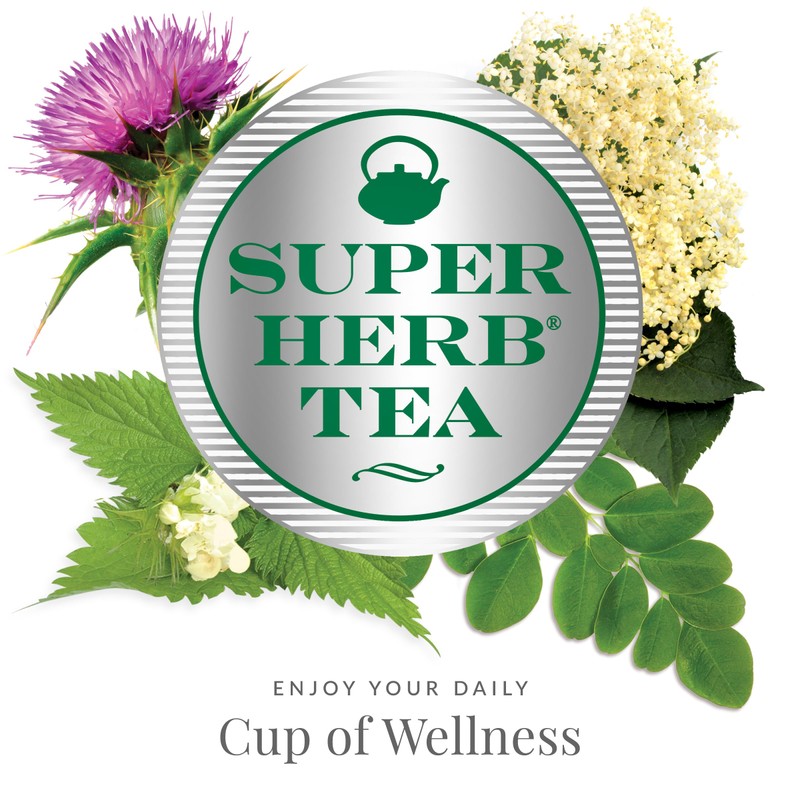 The Republic of Tea — Raspberry Leaf SuperHerb Tea Tin,