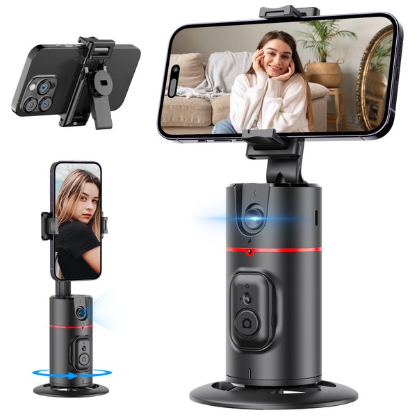 Auto Face Tracking Tripod, No App, Smart Shooting Phone Holder