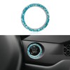 QZTYTY Car Engine Start Stop Decoration Ring, Car Start Button