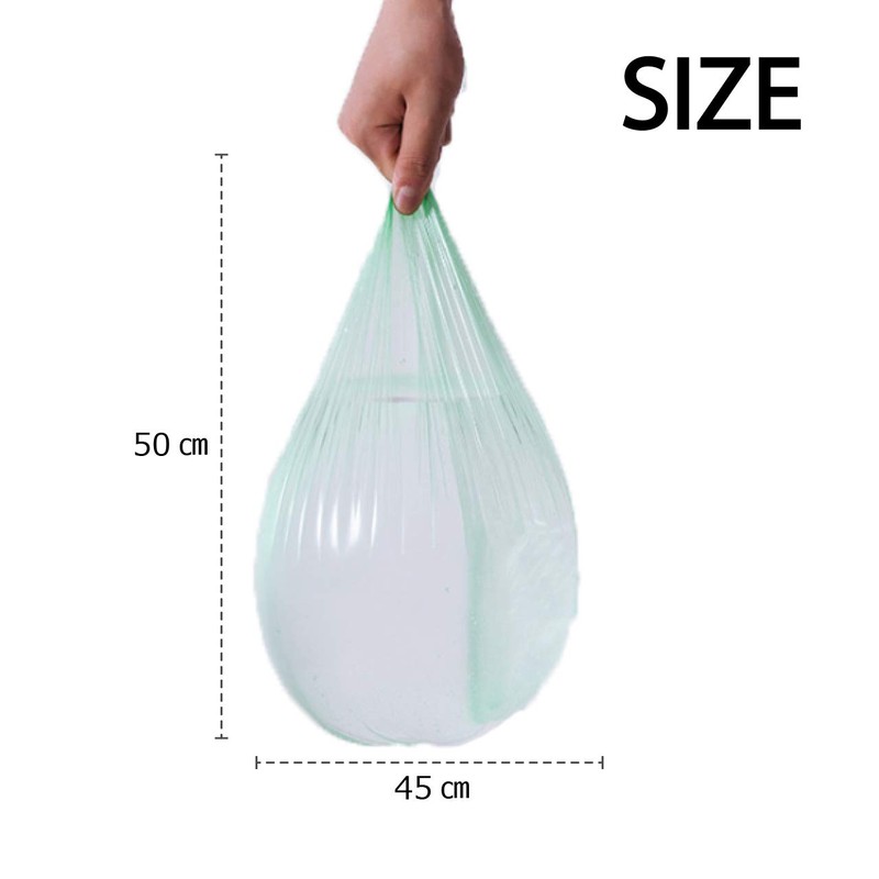Felimoa Roll-Shaped Colorful Plastic Bags, Plastic Bags, Garbage, Large Capacity,