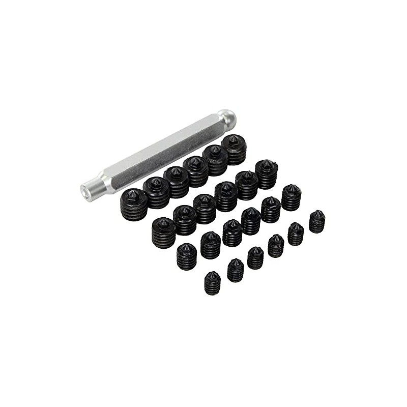 Transfer Screw Set, Metric M6 - M12-4 Sizes / 6