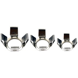 Dorman 800-093 Fuel Line Retaining Clip - 1 Each - 5/16 In, 3/8 In. and 1/2 In., Silver