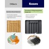 Kitsure Cutlery Drawer Organiser for Kitchen - Adjustable Cutlery Tray