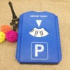 BWESOO Blue Digital Parking Timer Parking Disc with Ice Scraper