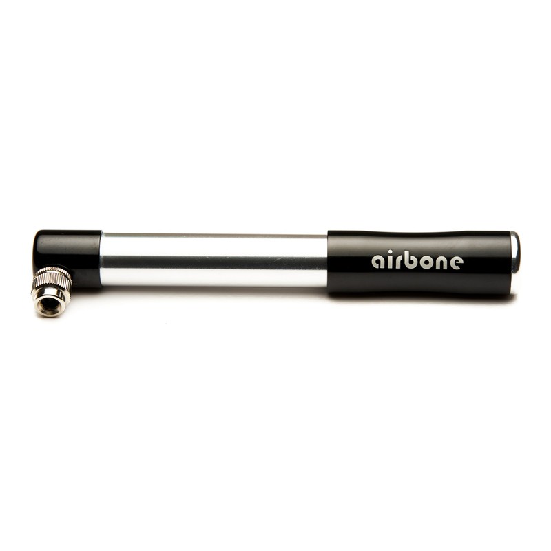 EyezOff Airbone EZ505 Black Aluminum Bicycle Pump 130PSI, Schrader/Presta Hand